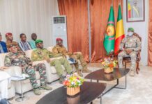 Audience à Koulouba : l’AES Présente ses condoléances au peuple malien suite au décès du Général d’Armée Sadio Camara