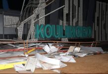 Stade Mamadou Diarra H de Koulikoro: Défiguré par le vent