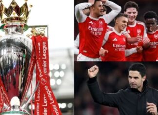Angleterre : Arsenal sacré champion d’Angleterre après un faux pas de Manchester City