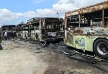 Côte d’ivoire : 40 bus de la SOTRA partent en fumée