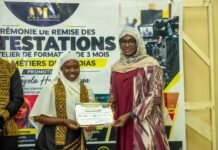 Métiers des médias : La marraine Doumbia Kadiatou Haïdara invite les récipiendaires à s’inspirer de Feue Hawa Séméga